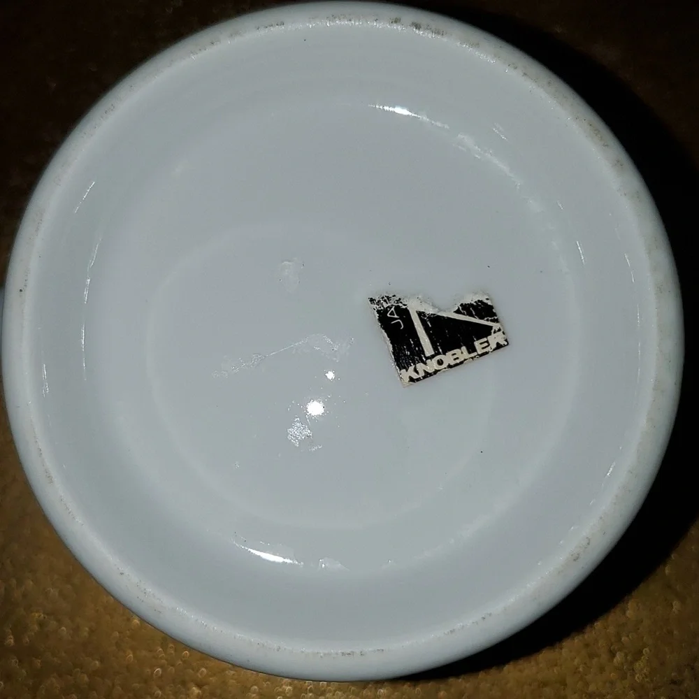 Vintage Knobler Japan Firemen Shaving Cup
